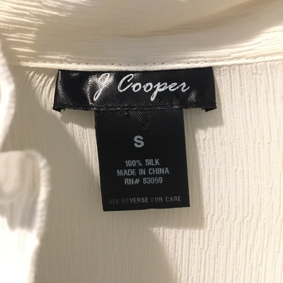 Ruffled Silk Blouse - Picture 3 of 4